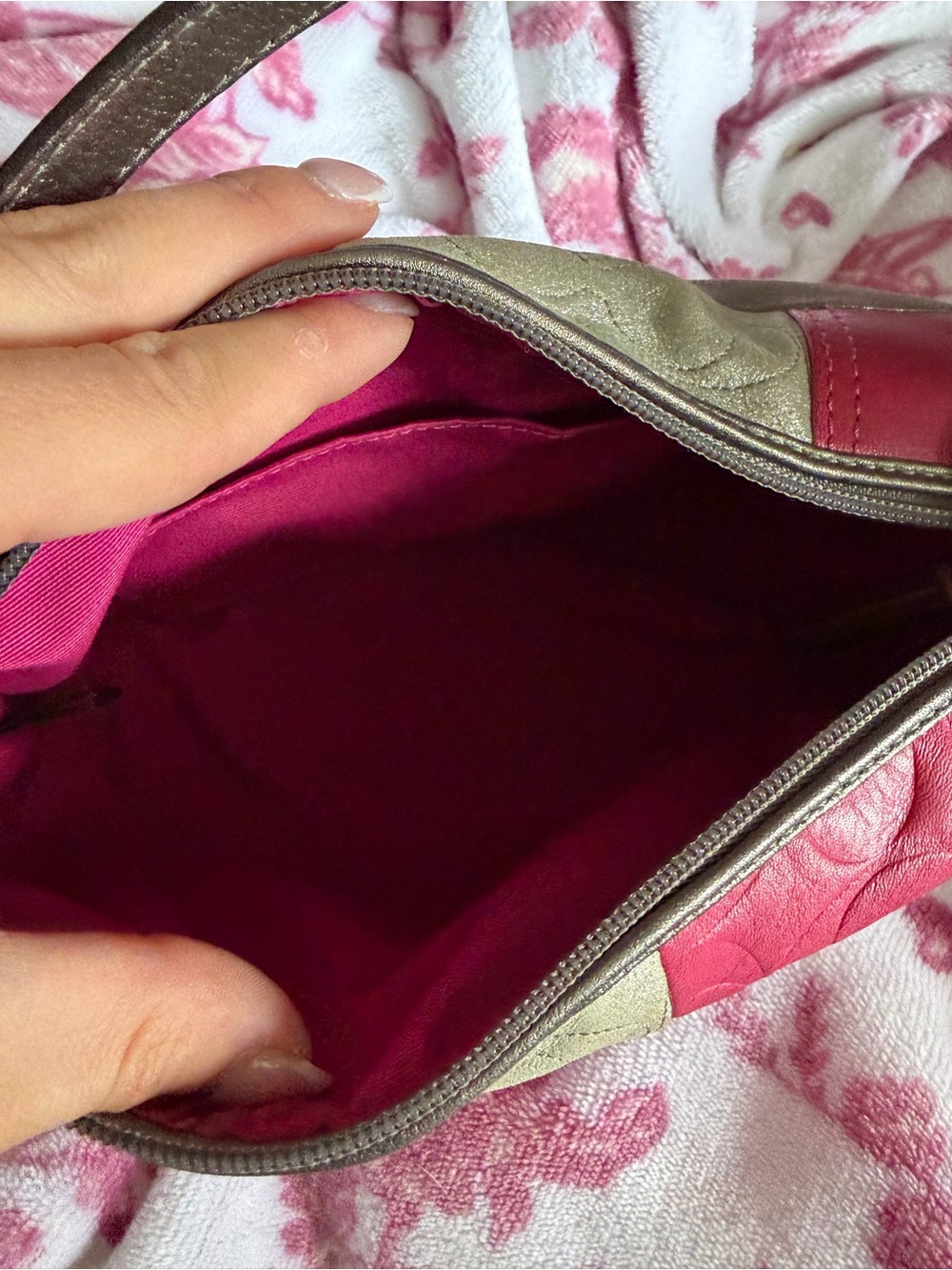 coach pink patchwork - Picture 7 of 7